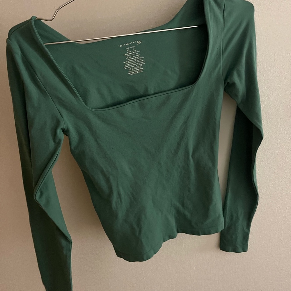 free people clean lines long sleeve